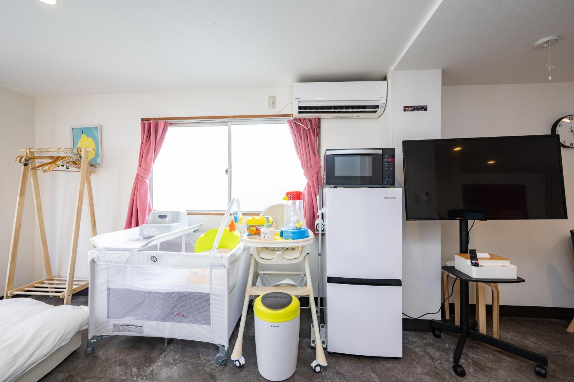 Thunder Hotel -雷門サンダーホテル- 浅草駅から徒歩5分 ベビー用品付き ファミリーも歓迎 大人8名もok!! Tokio Exterior foto