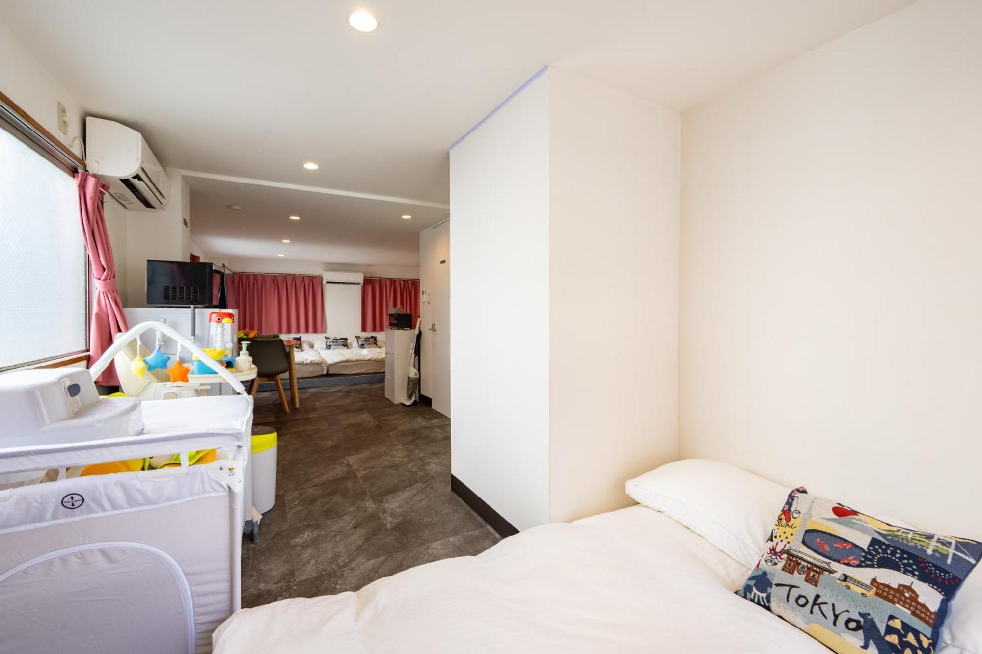 Thunder Hotel -雷門サンダーホテル- 浅草駅から徒歩5分 ベビー用品付き ファミリーも歓迎 大人8名もok!! Tokio Exterior foto